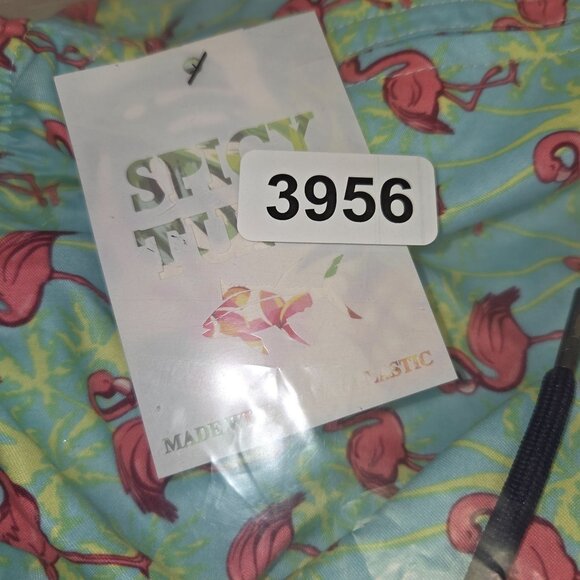 Spicy Tuna Mens Swim Trunks Flamingo Print X-Large 3956 - Picture 9 of 9